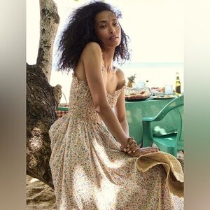 DÔEN Emmaretta Dress floral SZ S $298.00 NEW!